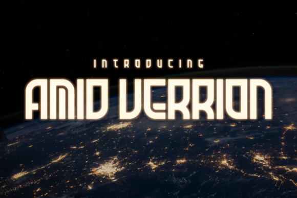 Amid Verrion: The Premium Display Typeface for Modern Editorial Design