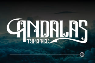 Andalas: A Vintage Display Typeface for Bold Campaigns