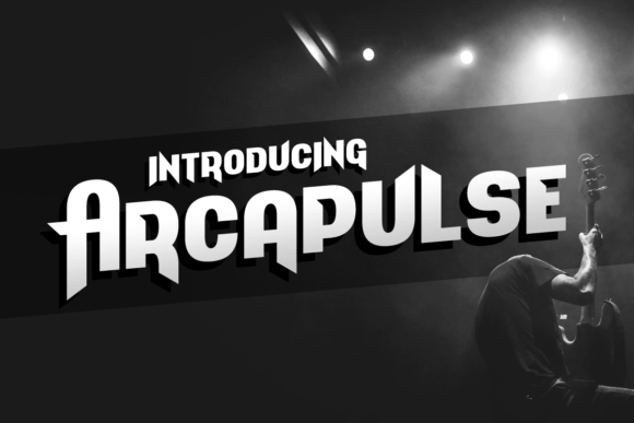Arcapulse: The Ultimate Display Font for Modern Designers