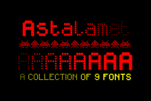 Astalamet Family: A Striking Display Typeface for Bold Branding