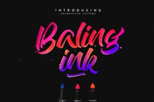 Baling Ink: The Display Typeface That Makes Campaigns Pop