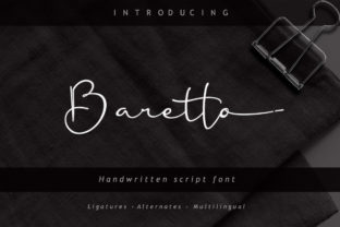 Baretto: The Ultimate Script Handwritten Font for Modern Design