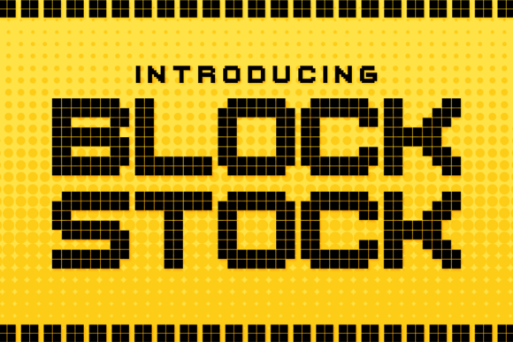 Block Stock Typeface: The Font That Makes Your Brand Stand Out