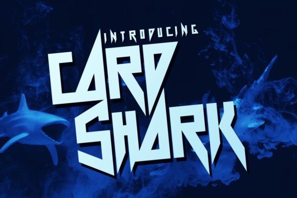 Card Shark: The Unique Typeface for Striking Brand Identity