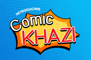 Comic Khazi: A Display Typeface for Editorial Design