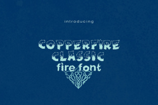 Copperfire: A Bold Display Font for Creative Projects
