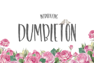 Dumbleton: A Tall Handwritten Script for Modern Branding