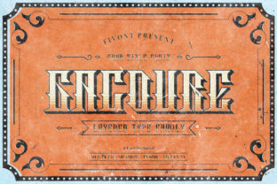 Gacoure Family: The Dynamic Display Typeface for Scroll-Stopping Campaigns