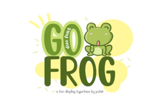 Go Frog: A Fun Display Typeface for Modern Digital Branding