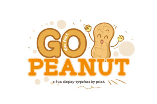 Go Peanut: The Perfect Display Typeface for Editorial Design