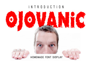 Ojovanic: A Horror-Inspired Display Font for Bold Branding