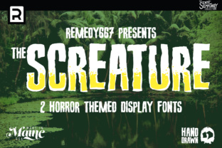 Screature: The Premium Display Font for Bold Brand Identity