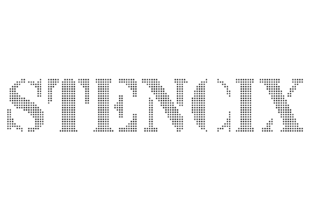 Stencix: A Bold Display Font for Modern Branding