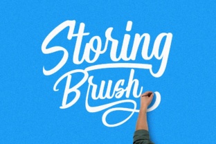 Storing Brush: The Striking Typeface for Custom Campaigns