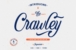 The Crawley Duo: Vintage Script Fonts for Modern Web Design