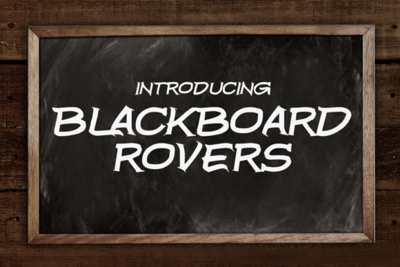 Upgrade Your Brand Identity with Blackboard Rovers Typeface