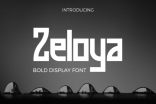 Zeloya: The Luxury Display Typeface for Bold Editorial Design